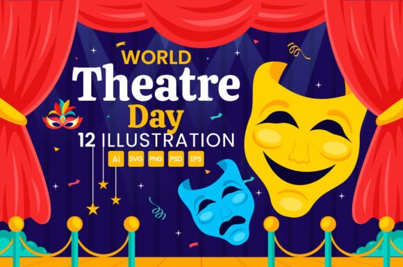 12 World Theatre Day Illustration: A Strategic Resource for Creative Professionals