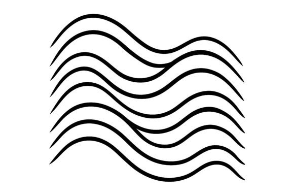 Abstract Waves Ocean Continuous Line: Integrating Modern Design into Creative Workflows