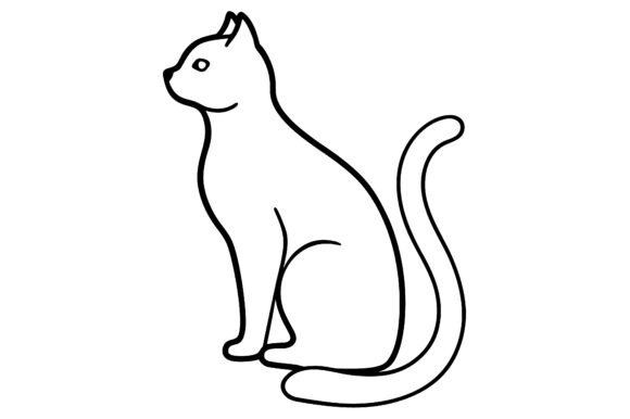 Cat Looking Back Single Line Drawing 1: A Strategic Design Asset for Modern Creatives