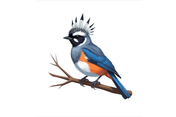 Vector Art of Beautiful Blue Bird: A Versatile Creative Asset for Modern Design Needs
