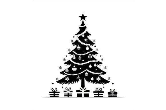Vector Art of Christmas Tree: A Versatile Asset for Creative and Commercial Projects